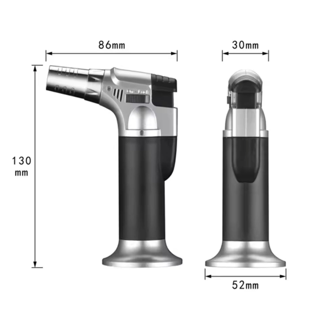 Kitchen Windproof Gas Lighter, Refillable Adjustable Flame Lighter, Jet Flame Lighter, Adjustable Flame Lighter With Torch Kitchen Windproof Gas Lighter, Refillable Adjustable Flame Lighter, Jet Flame Lighter, Adjustable Flame Lighter With Torch